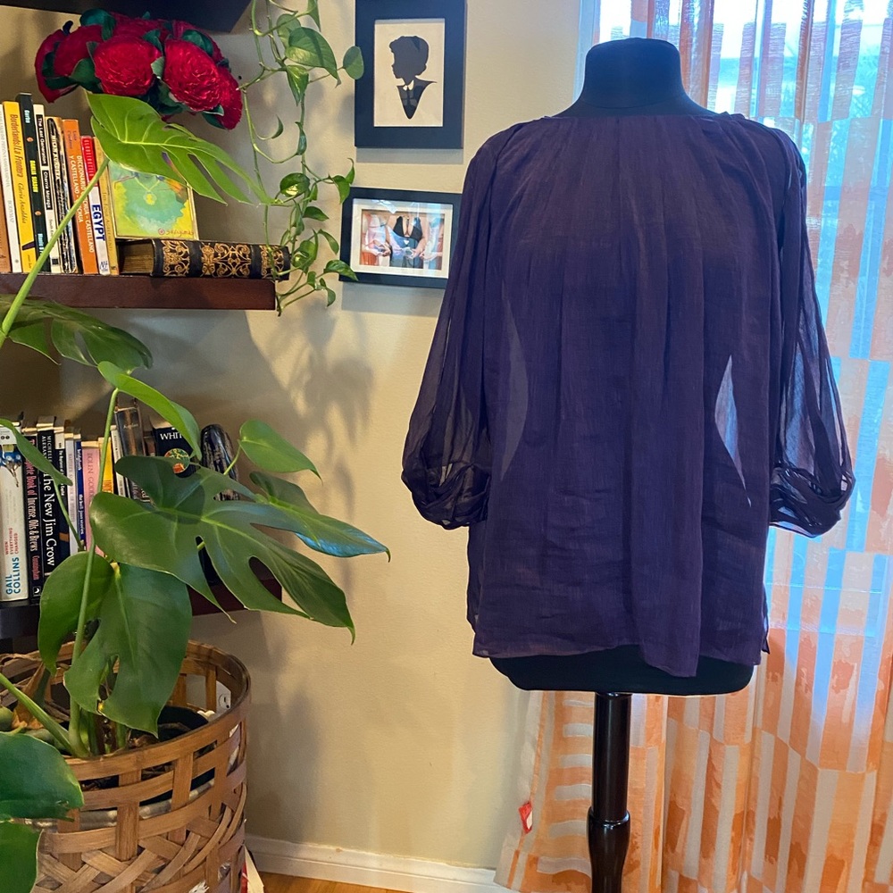 Vanessa Bruno Blouse - eggplant purple
